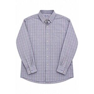 Alan Flusser Multicolor Micro-Check Shirt